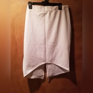 White Pencil Skirt